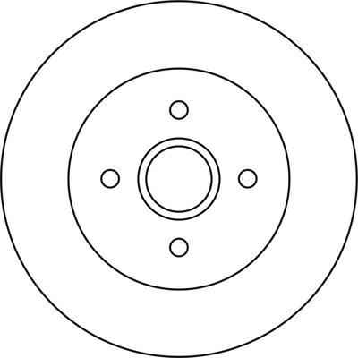 ABTEX BD1830V - Спирачен диск vvparts.bg