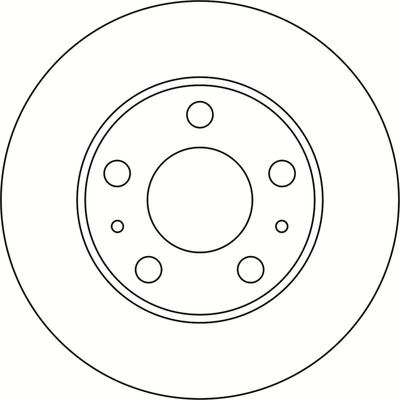 ABTEX BD1366V - Спирачен диск vvparts.bg