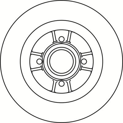 ABTEX BD1389HS - Спирачен диск vvparts.bg