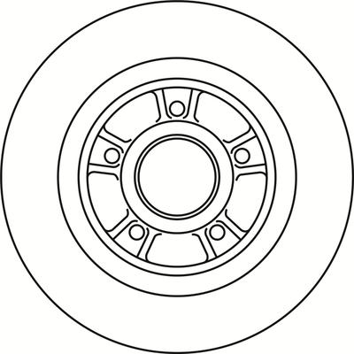 ABTEX BD1374HS - Спирачен диск vvparts.bg