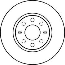 ABTEX BD1370S - Спирачен диск vvparts.bg