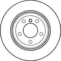 ABTEX BD1255V - Спирачен диск vvparts.bg