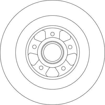 ABTEX BD1262HS - Спирачен диск vvparts.bg