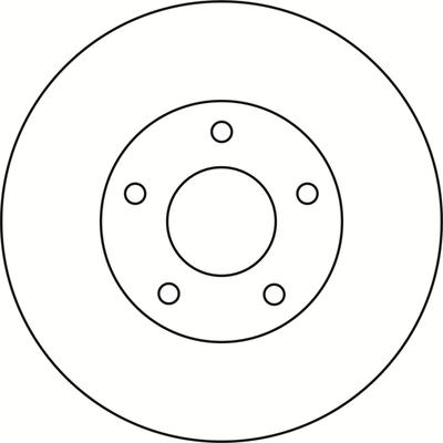 ABTEX BD1765V - Спирачен диск vvparts.bg