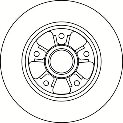 ABTEX BD1774HS - Спирачен диск vvparts.bg