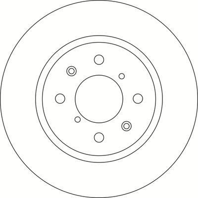 ABTEX BD1772V - Спирачен диск vvparts.bg