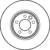 ABTEX BD851V - Спирачен диск vvparts.bg