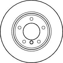 ABTEX BD869V - Спирачен диск vvparts.bg