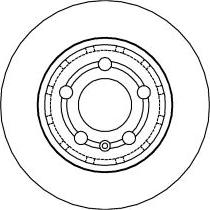 ABTEX BD868V - Спирачен диск vvparts.bg