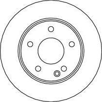 ABTEX BD823S - Спирачен диск vvparts.bg