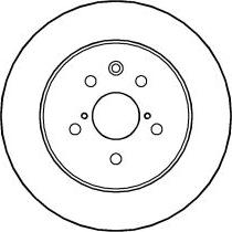 ABTEX BD878S - Спирачен диск vvparts.bg