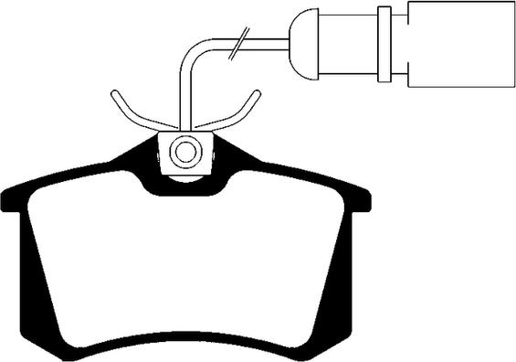 ABTEX PLU3773 - Комплект спирачно феродо, дискови спирачки vvparts.bg