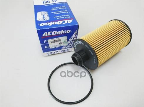 ACDelco 19371880 - Маслен филтър vvparts.bg