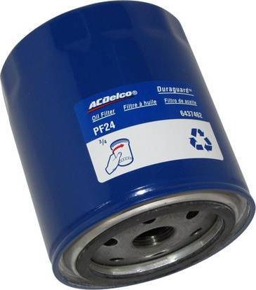 ACDelco PF 24 - Маслен филтър vvparts.bg