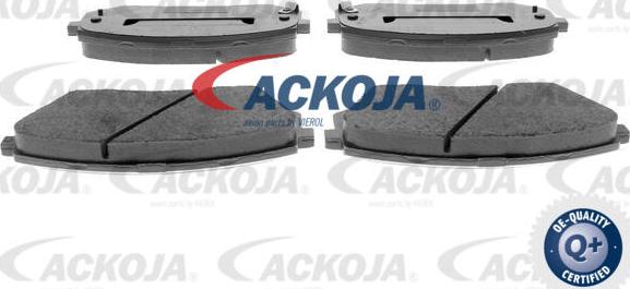 ACKOJA A52-0074 - Комплект спирачно феродо, дискови спирачки vvparts.bg