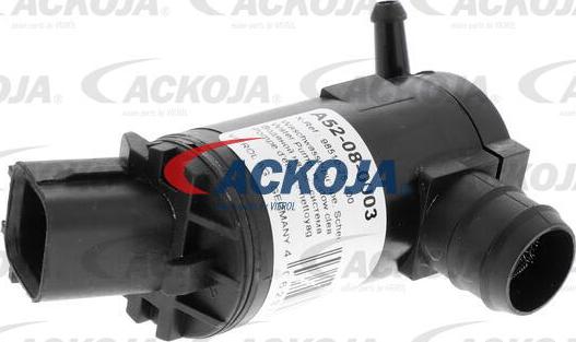 ACKOJA A52-08-0003 - Водна помпа за миещо устр., почистване на стъклата vvparts.bg