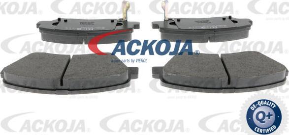 ACKOJA A52-2112 - Комплект спирачно феродо, дискови спирачки vvparts.bg