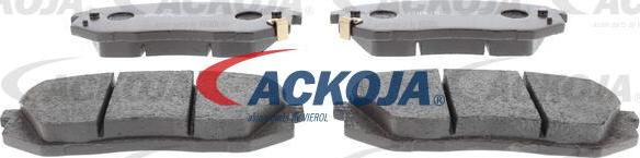 ACKOJA A52-2125 - Комплект спирачно феродо, дискови спирачки vvparts.bg