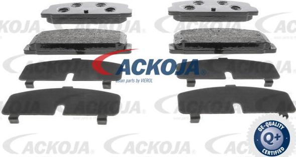 ACKOJA A32-0032 - Комплект спирачно феродо, дискови спирачки vvparts.bg