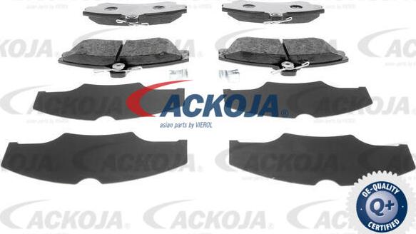 ACKOJA A37-0024 - Комплект спирачно феродо, дискови спирачки vvparts.bg