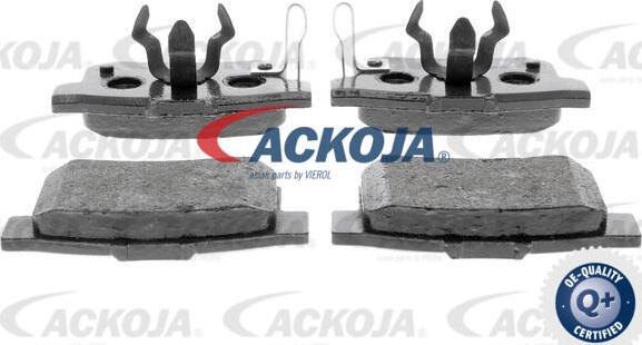 ACKOJA A26-0088 - Комплект спирачно феродо, дискови спирачки vvparts.bg