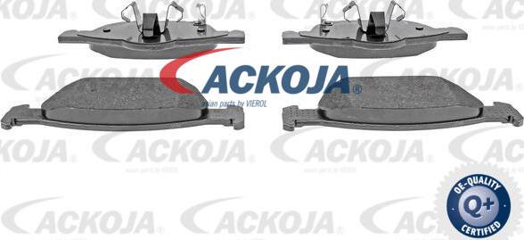 ACKOJA A26-0034 - Комплект спирачно феродо, дискови спирачки vvparts.bg