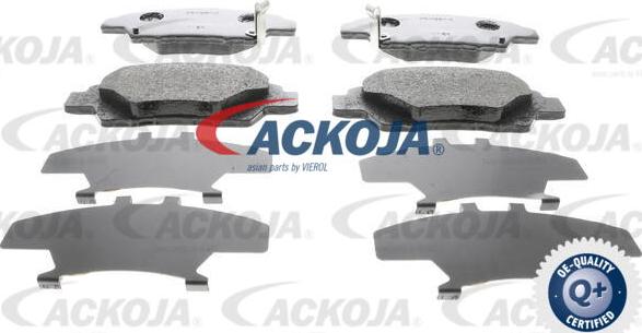 ACKOJA A26-0033 - Комплект спирачно феродо, дискови спирачки vvparts.bg