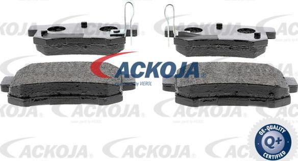 ACKOJA A26-0021 - Комплект спирачно феродо, дискови спирачки vvparts.bg