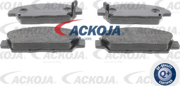 ACKOJA A26-0023 - Комплект спирачно феродо, дискови спирачки vvparts.bg