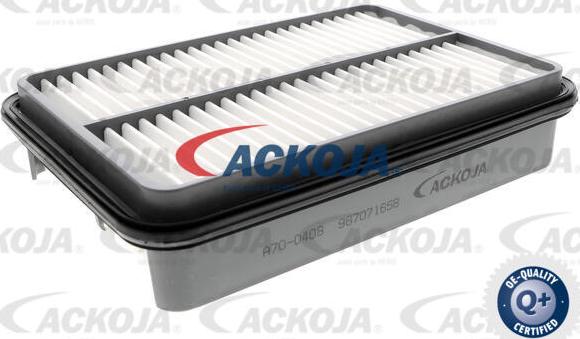 ACKOJA A70-0408 - Въздушен филтър vvparts.bg