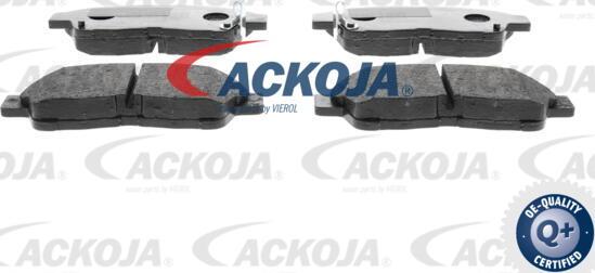 ACKOJA A70-0047 - Комплект спирачно феродо, дискови спирачки vvparts.bg