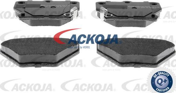 ACKOJA A70-0034 - Комплект спирачно феродо, дискови спирачки vvparts.bg
