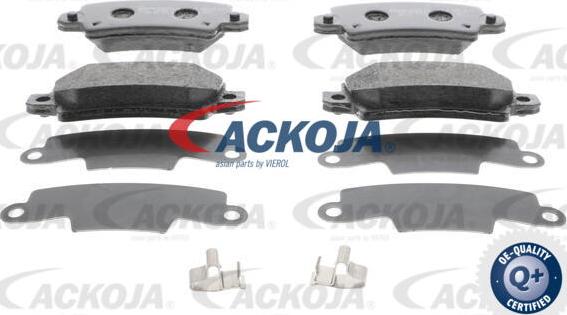 ACKOJA A70-0035 - Комплект спирачно феродо, дискови спирачки vvparts.bg