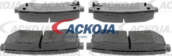 ACKOJAP A52-0070 - Комплект спирачно феродо, дискови спирачки vvparts.bg
