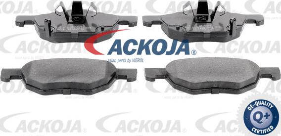 ACKOJAP A26-0091 - Комплект спирачно феродо, дискови спирачки vvparts.bg