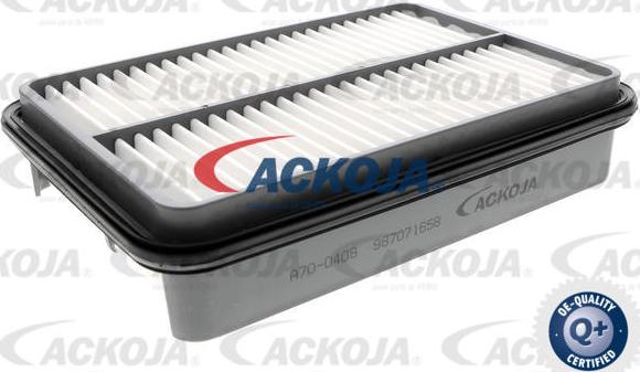 ACKOJAP A70-0408 - Въздушен филтър vvparts.bg