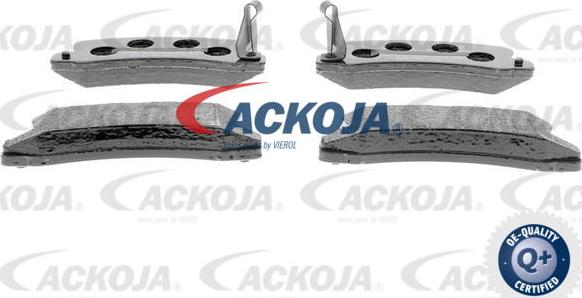 ACKOJAP A70-0051 - Комплект спирачно феродо, дискови спирачки vvparts.bg