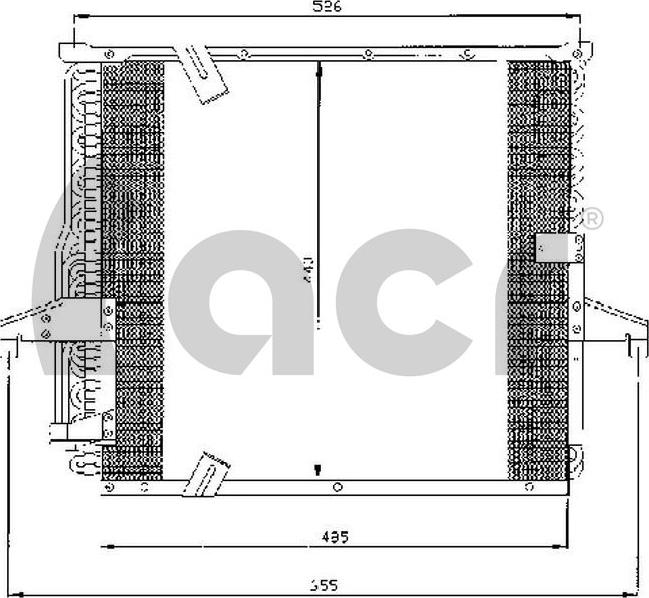 ACR 300194 - Кондензатор, климатизация vvparts.bg