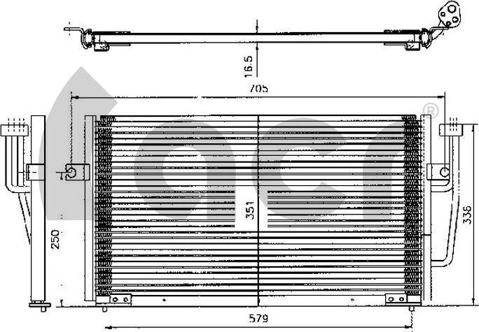 ACR 300277 - Кондензатор, климатизация vvparts.bg