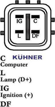 AD Kühner 401726RID - Генератор vvparts.bg