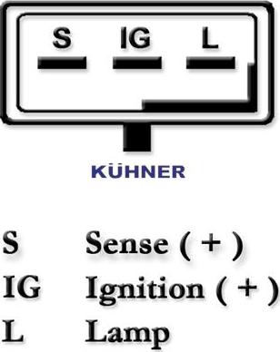 AD Kühner 301671RI - Генератор vvparts.bg