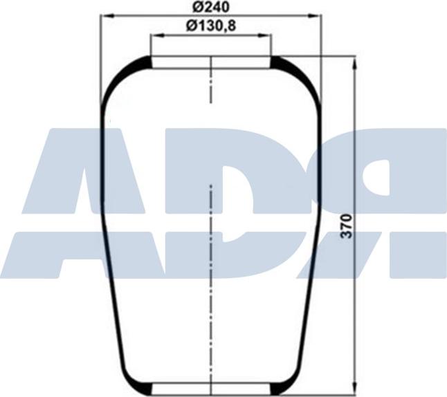 ADR 51562000 - Маншон, въздушно окачване vvparts.bg