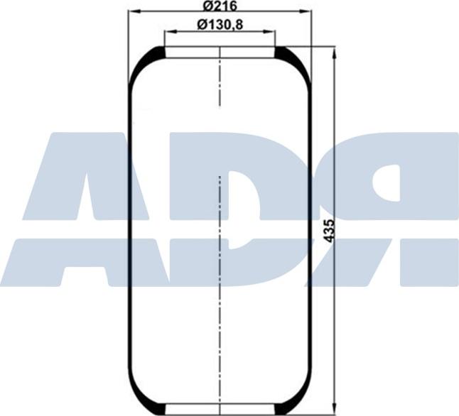 ADR 51834000 - Маншон, въздушно окачване vvparts.bg