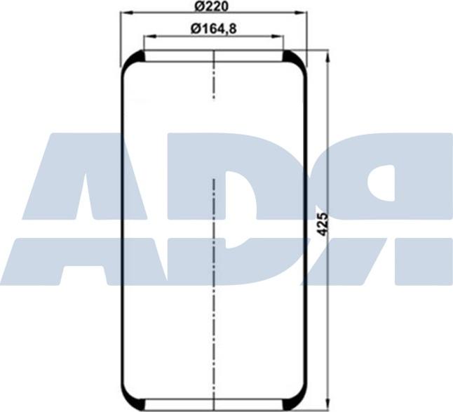 ADR 51786000 - Маншон, въздушно окачване vvparts.bg