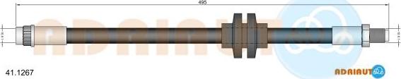 Adriauto 41.1267 - Спирачен маркуч vvparts.bg