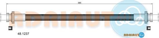 Adriauto 48.1237 - Спирачен маркуч vvparts.bg