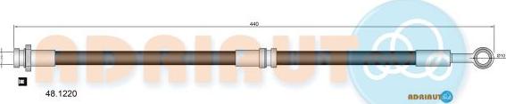 Adriauto 48.1220 - Спирачен маркуч vvparts.bg