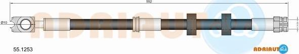 Adriauto 55.1253 - Спирачен маркуч vvparts.bg