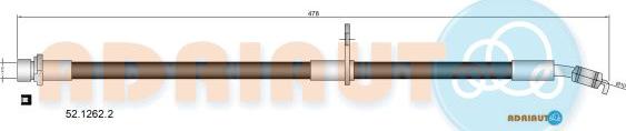 Adriauto 52.1262.2 - Спирачен маркуч vvparts.bg