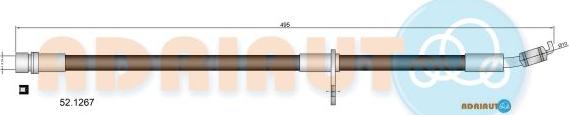 Adriauto 52.1267 - Спирачен маркуч vvparts.bg